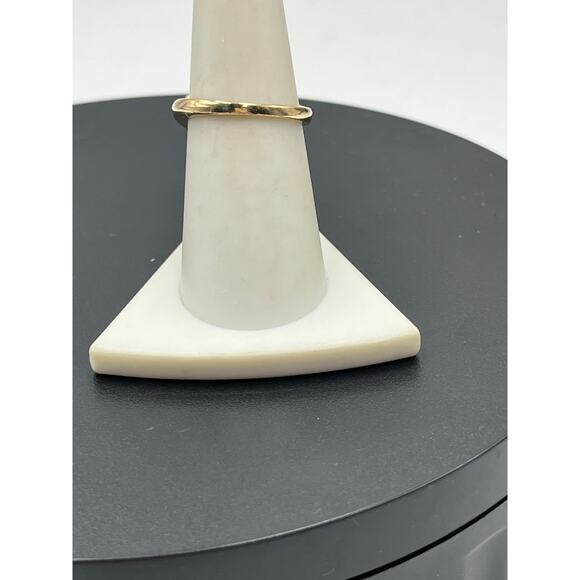 10K Yellow Gold Diamond Cluster Designer Estate 3.6g Vintage Style‎ Ring Sz 7.25 - Picture 4 of 11